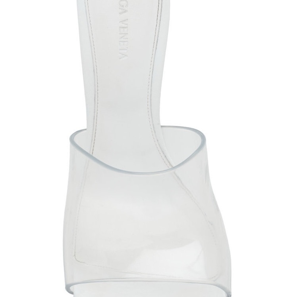 Bottega Veneta White Heeled Sandals - Picture 5 of 8
